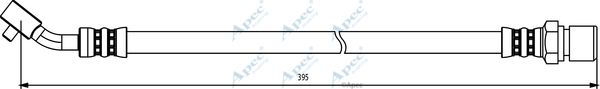 APEC BRAKING Тормозной шланг HOS3830